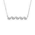 Moissanite Twist Necklace